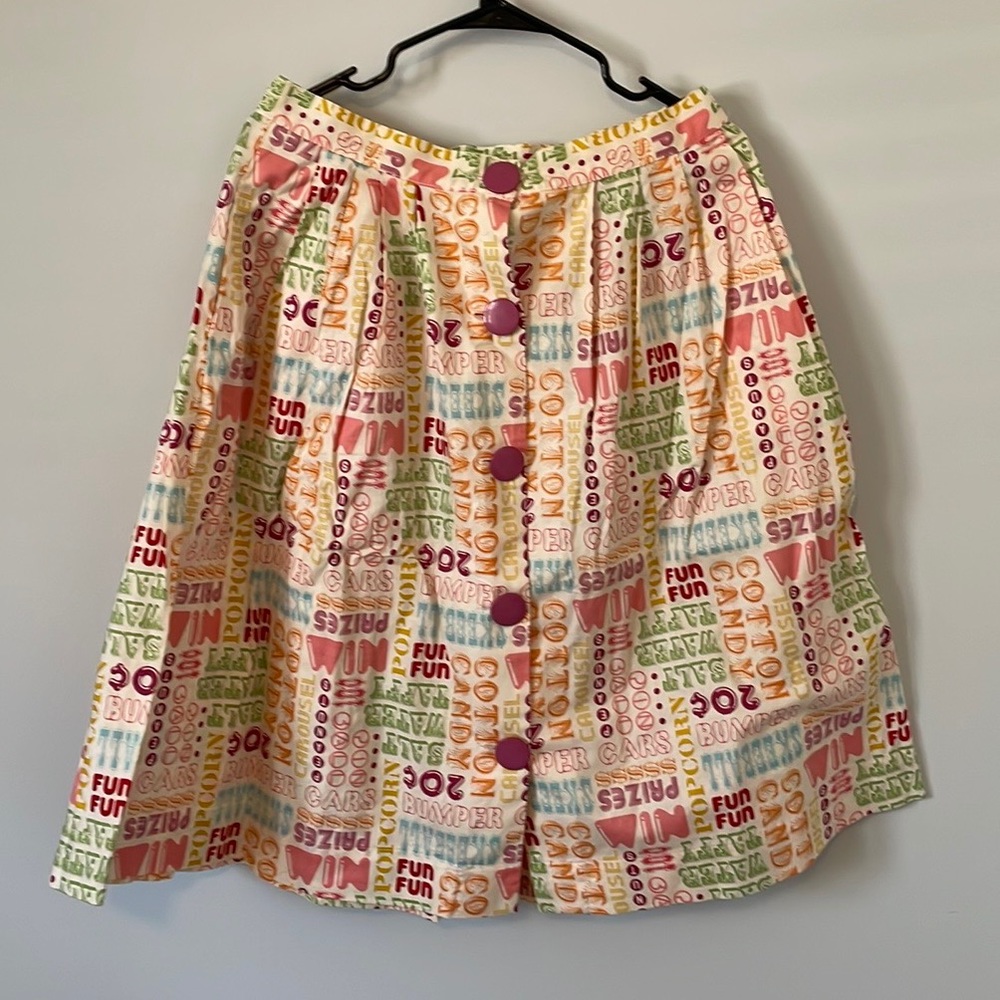 Carnival Theme Retro Skirt 🎡